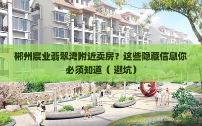 郴州宸业翡翠湾附近卖房